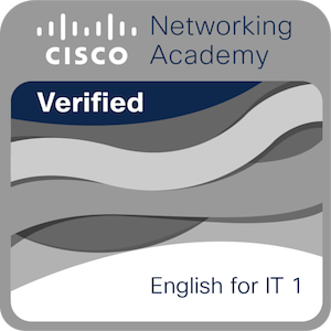 Inglés para TI badge